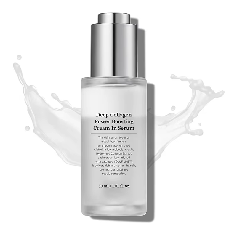 Korean Silk Collagen Essence Serum Deep Collagen Intensive Revitalizing Essence Cream Peptide Firming Face Women Hydrating Care