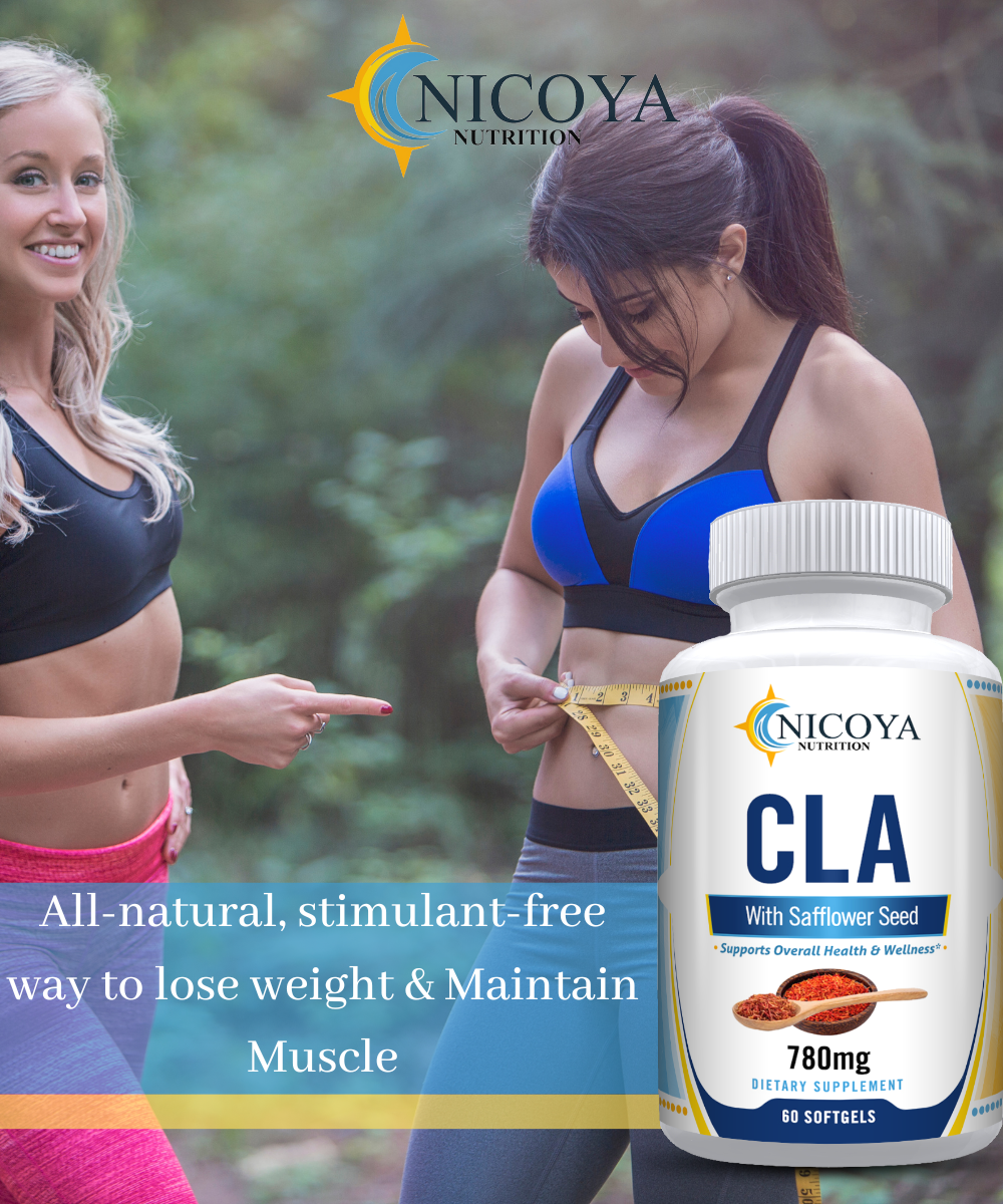 CLA 780MG | Stim-Free Weight Loss & Lean Muscle Mass -Conjugated Linoleic Acid