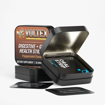 VOLTEX Digestive + Gut Health Strips — 30 Oral Strips