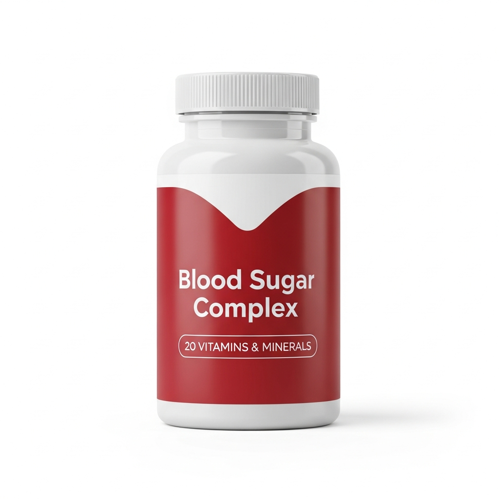 Blood Sugar Complex - 20 Vitamins & Minerals