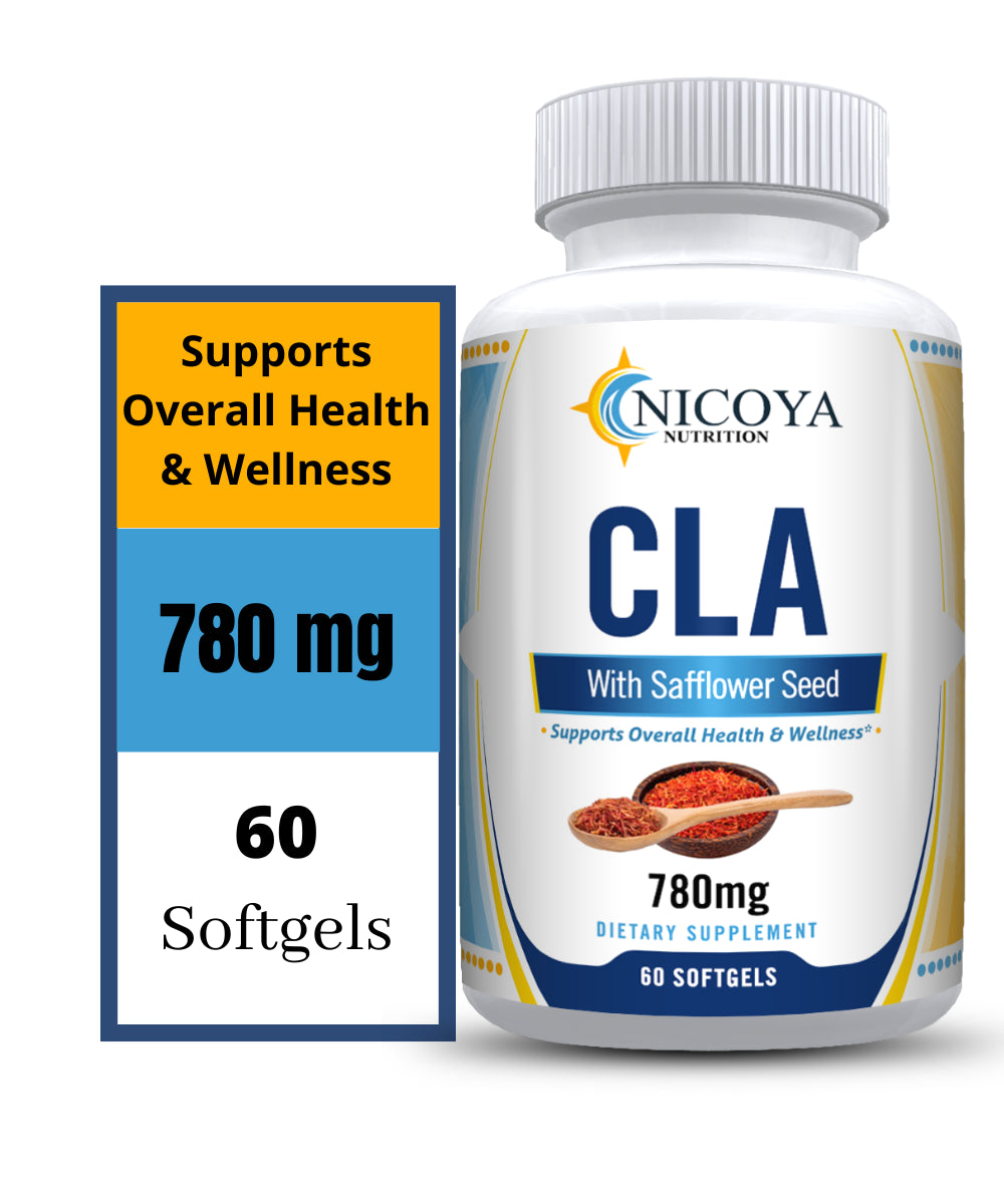 CLA 780Mg | Stim-Free Weight Management/Fat Burner Lean Muscle 120 Softgels 2PK