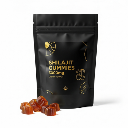 BeepWell Shilajit Gummies - Pure Himalayan 3000mg