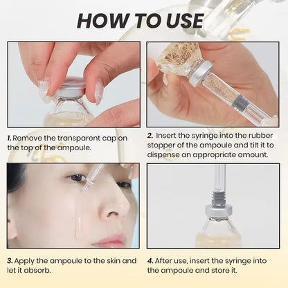 Silky Collagen Serum Peptide Firming Facial Care Deep anti Aging Essence Long Lasting Hydration Revitalizes Skin Radiance