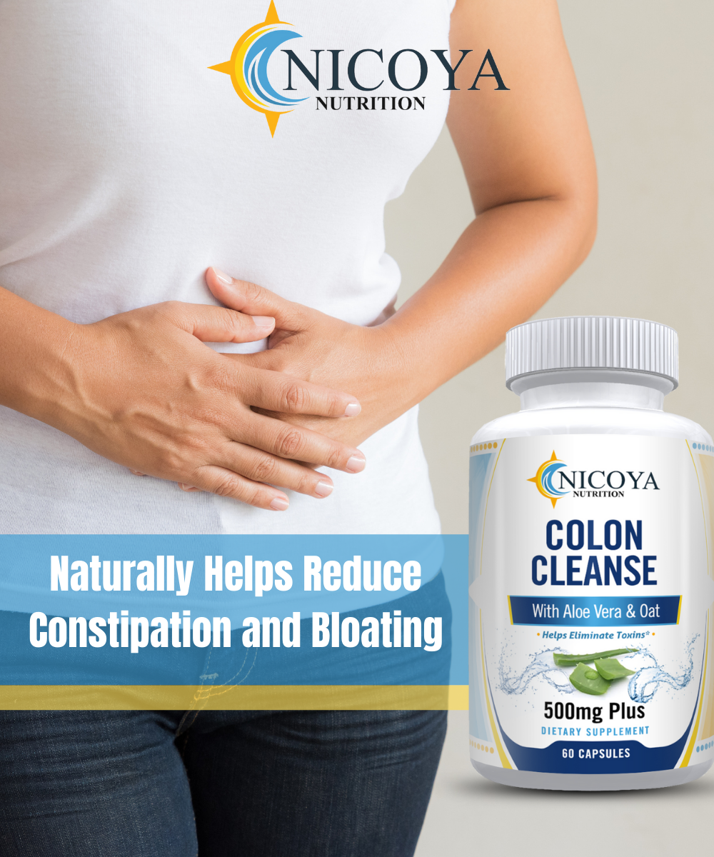 Colon Cleanse 500MG | Help Naturally Lose Weight, Detox, Bloating & Boost Energy