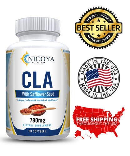 CLA 780Mg | Stim-Free Weight Management/Fat Burner Lean Muscle 120 Softgels 2PK