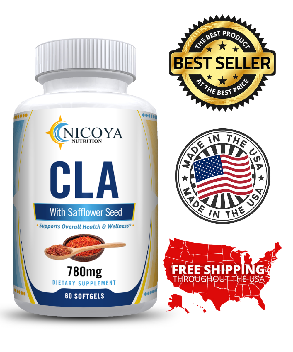 CLA 780MG | Stim-Free Weight Loss & Lean Muscle Mass -Conjugated Linoleic Acid