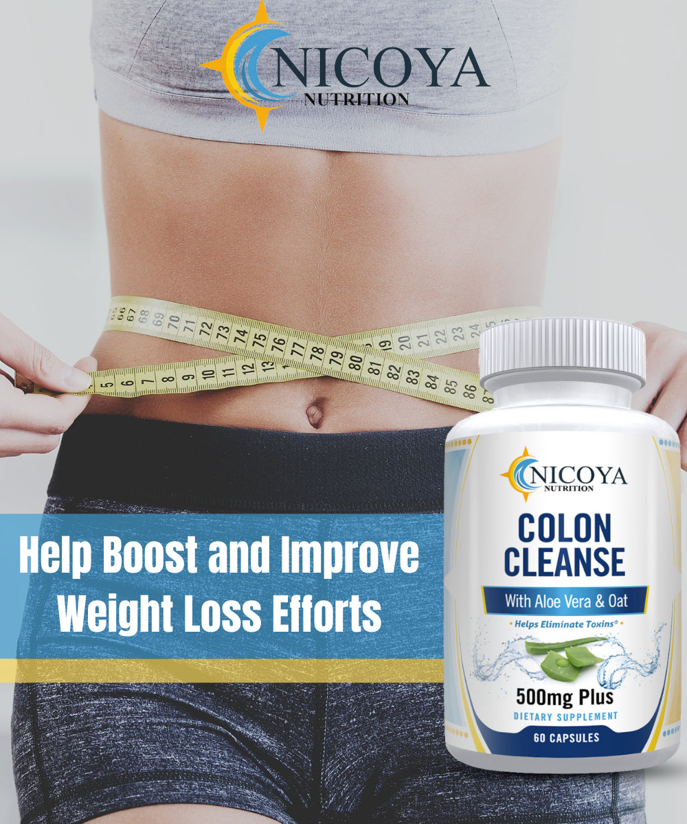 Colon Cleanse 500MG | Help Naturally Lose Weight, Detox, Bloating & Boost Energy