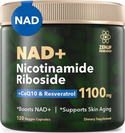NAD+ Supplement Research | 1100Mg Liposomal Nicotinamide Riboside With