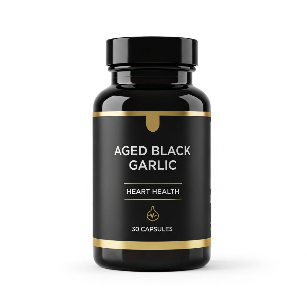 Aged Black Garlic - Heart Health (30 Capsules)