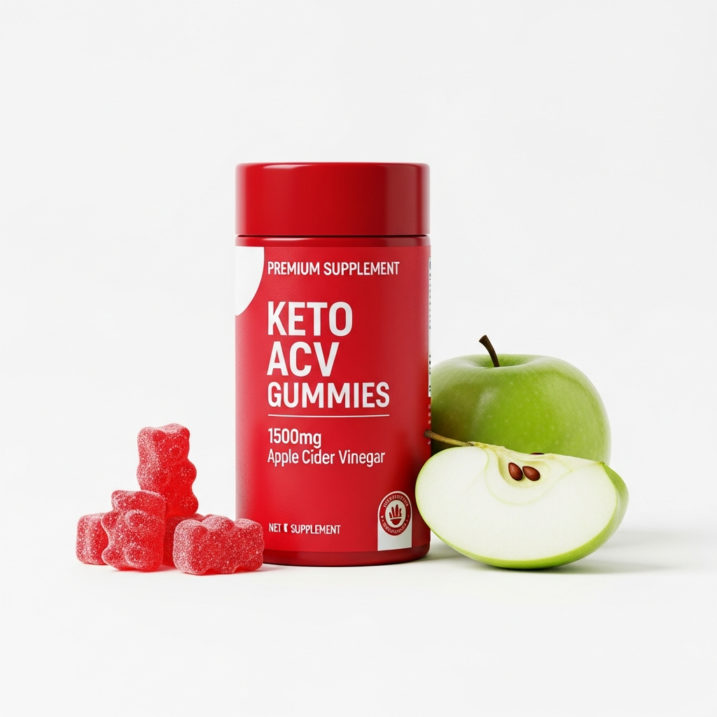 Keto ACV Gummies 1500mg - Weight Management & Cleanse (60 Gummies)