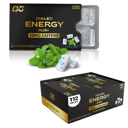 Dialed Energy Gum™ - 14-Pack — Cool Mint