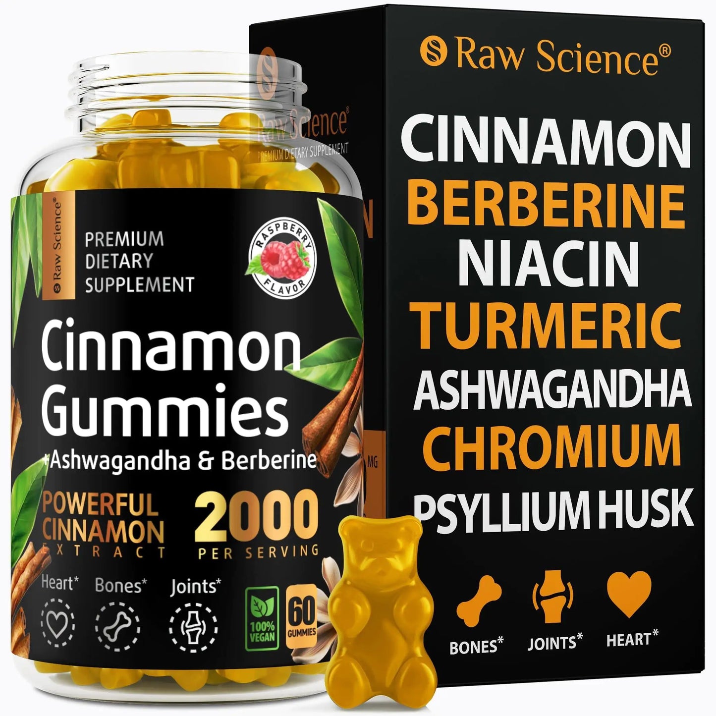 Cinnamon Blood Support Gummies - Ceylon 2000mg