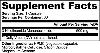 VOLTEX NMN 500mg — 30 Capsules