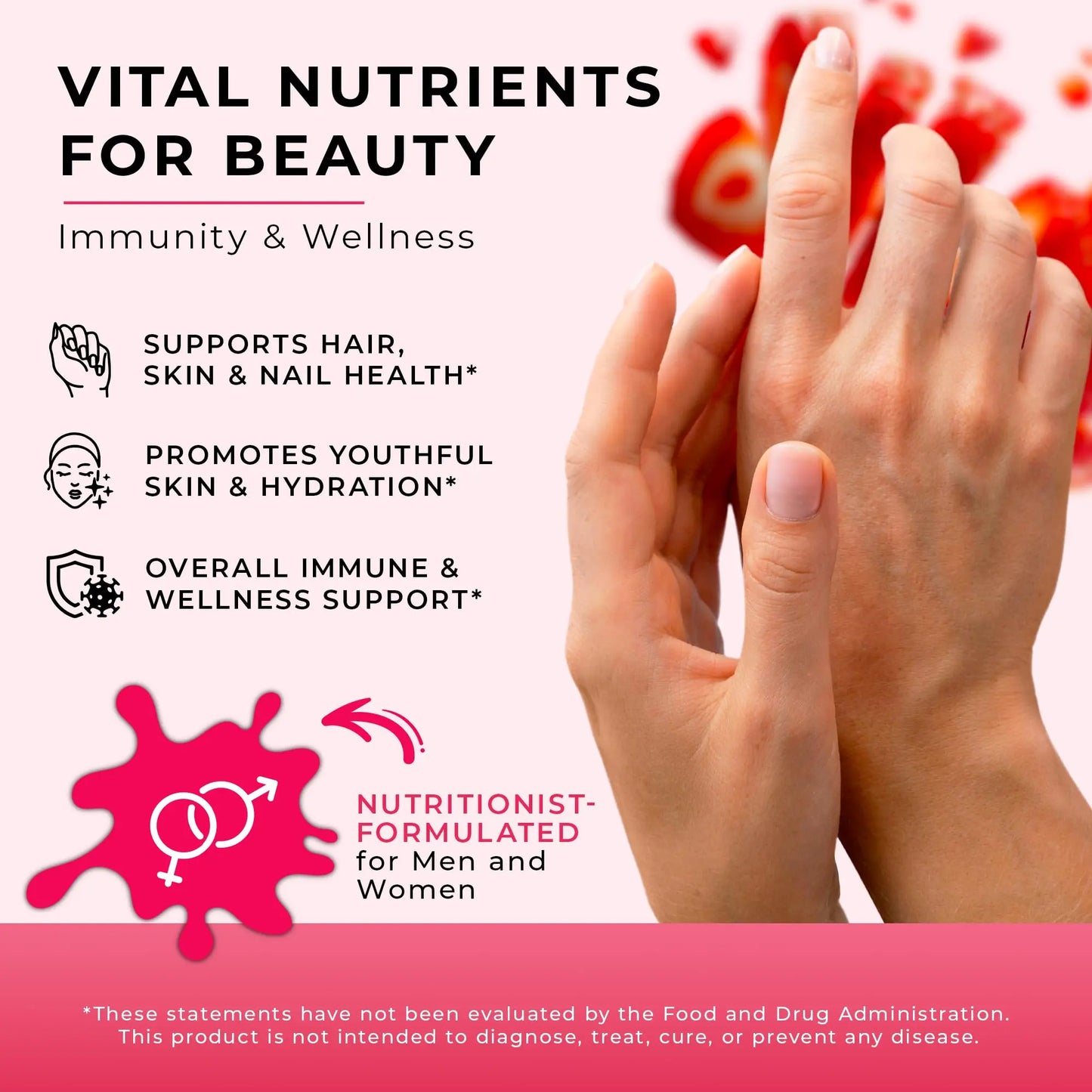 WELVIUM Biotin + Collagen Gummies with Keratin, Hyaluronic Acid, Zinc & Vitamins for Hair Growth, Skin Health & Stronger Nails Healthcare Supplement Fitness Dietary Edible Colagen Beauty Bathroom Beauty Dietary Colagen