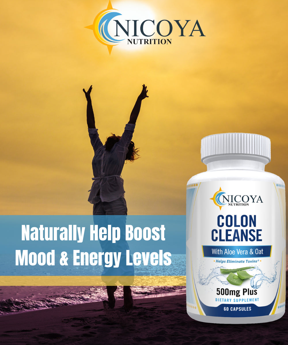 Colon Cleanse 500MG | Digestion, Energy, Constipation & Gas Relief 2 Pk